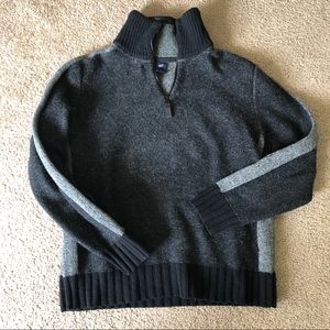 GAP lamb's wool quarter zip
